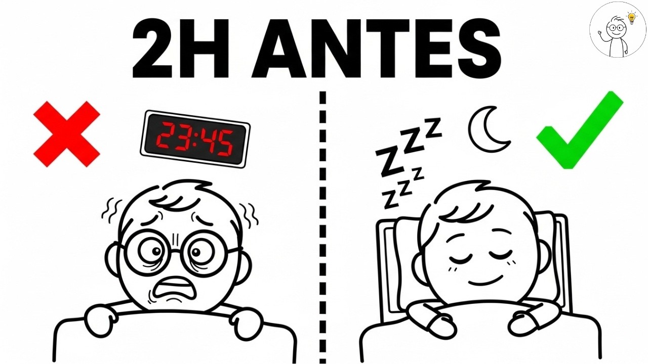PARE de fazer isso 2h antes de dormir (90% ERRA e não sabe)