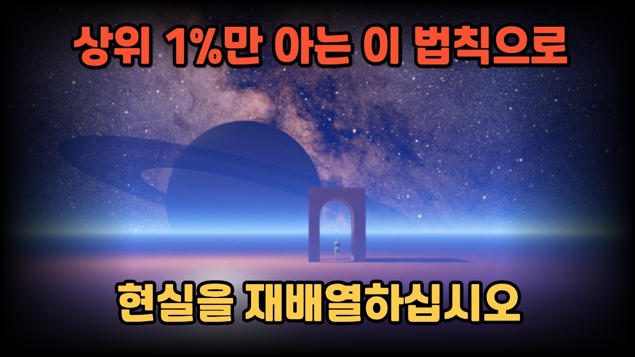 현실을 내 의지대로 재배열하는 기술: 상위 1%만 아는 네빌 고다드 의식의 혁명