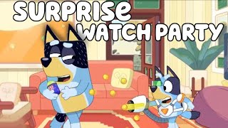 Bluey SURPRISE Watch Party for Season 3 FINALE! (Commentary, Subscriber Giveaway and Q&amp;A)