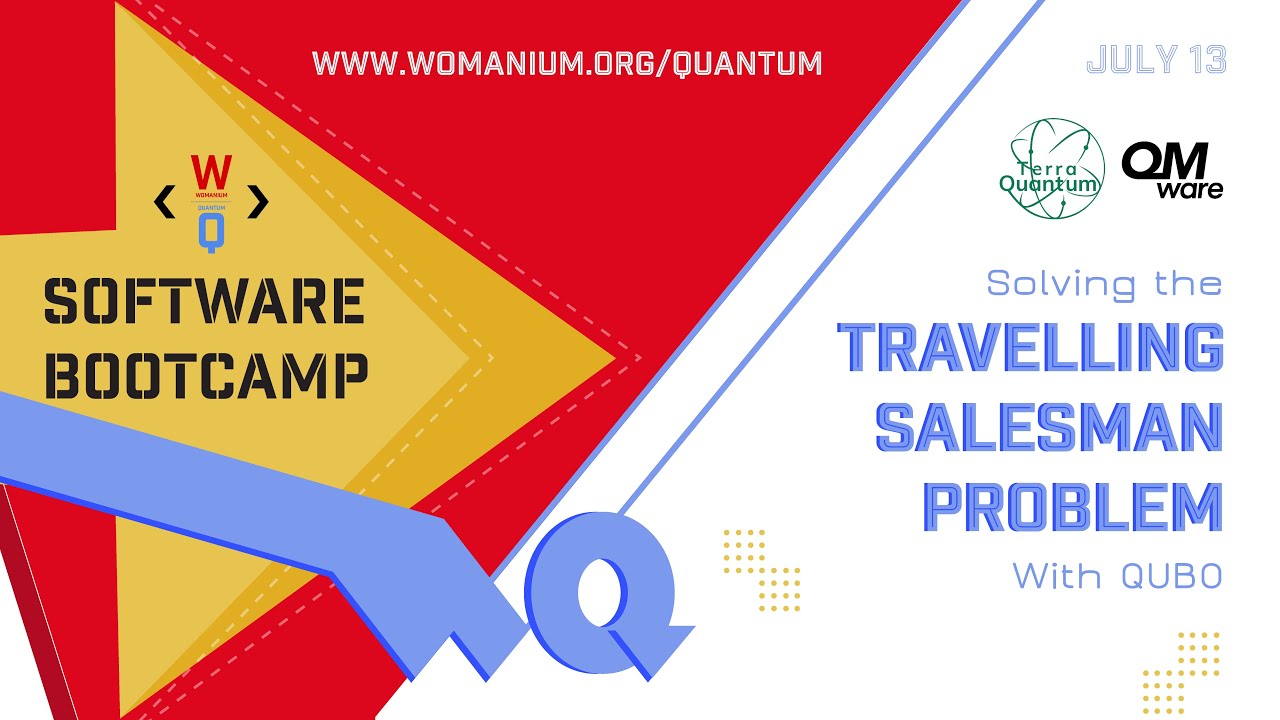 WOMANIUM QUANTUM : DAY 10 ❯ QMware & Terra Quantum Bootcamp: Traveling Salesman with QUBO
