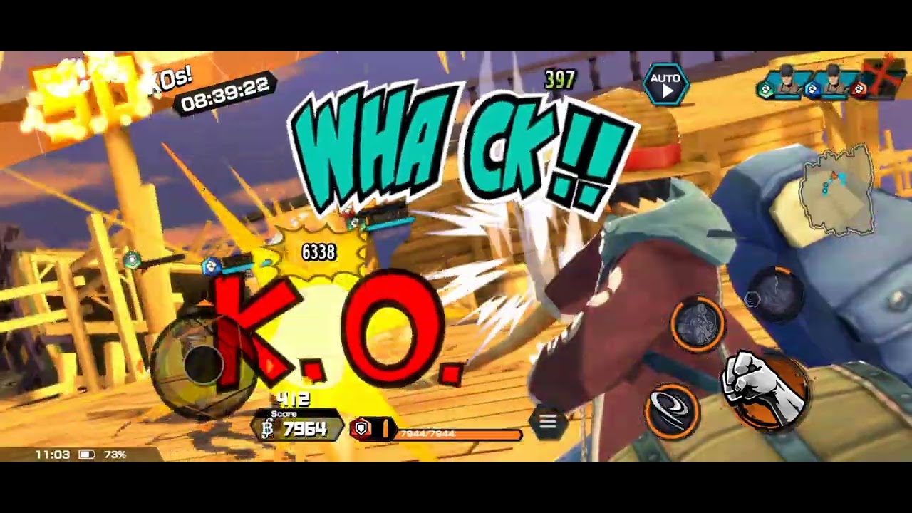 Gum Gum Storm Luffy Survival 100 Clear YouTube