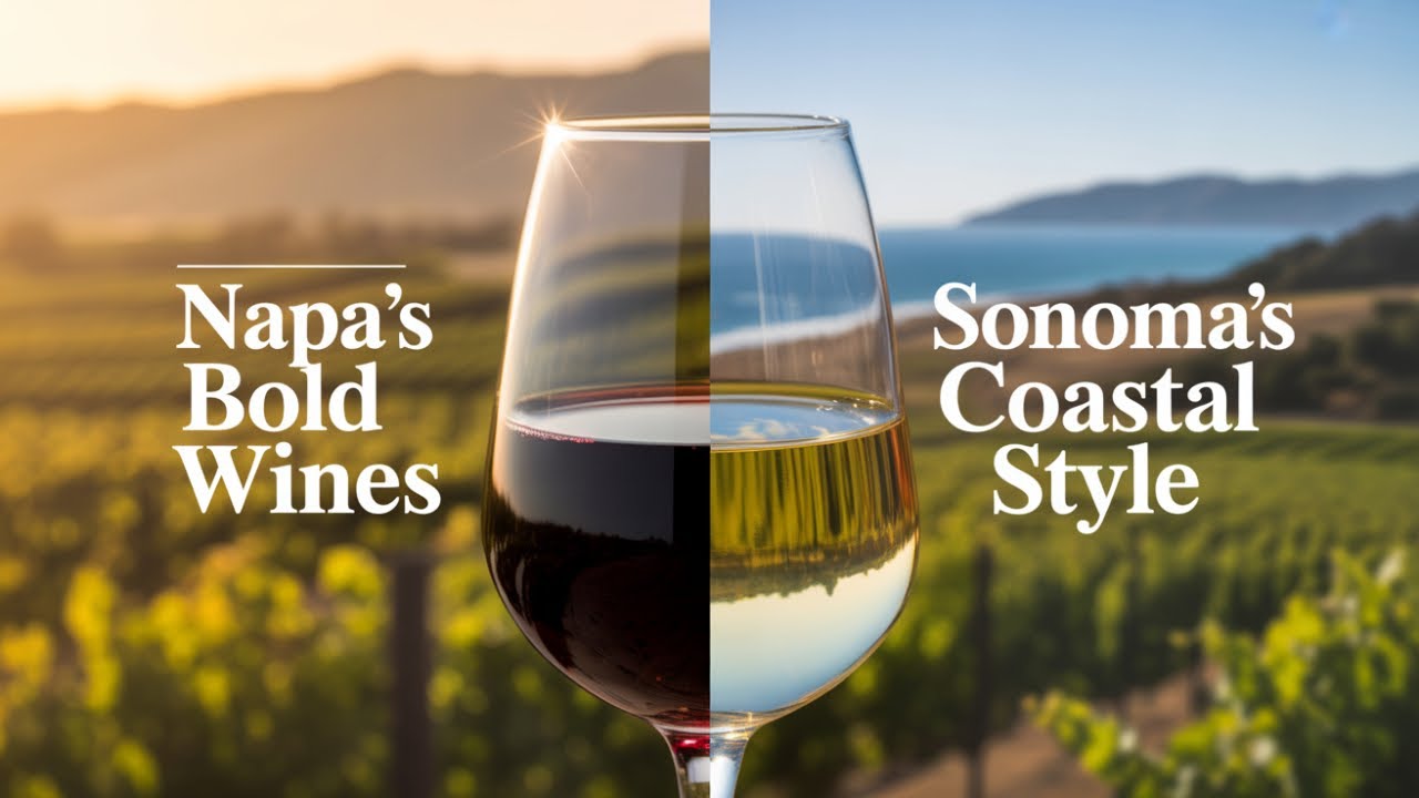 Napa vs Sonoma Wine Explained: Why They Taste So Different