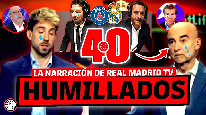 😱 FROM "THERE'S A LOT OF TIME LEFT" TO HUMILIATION: THIS IS HOW REAL MADRID TV NARRATED THE 4-0 W...