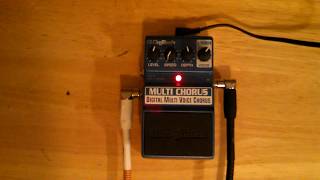 Digitech Multi Chorus Digital Multi Voice Chorus X-Series - SOLD