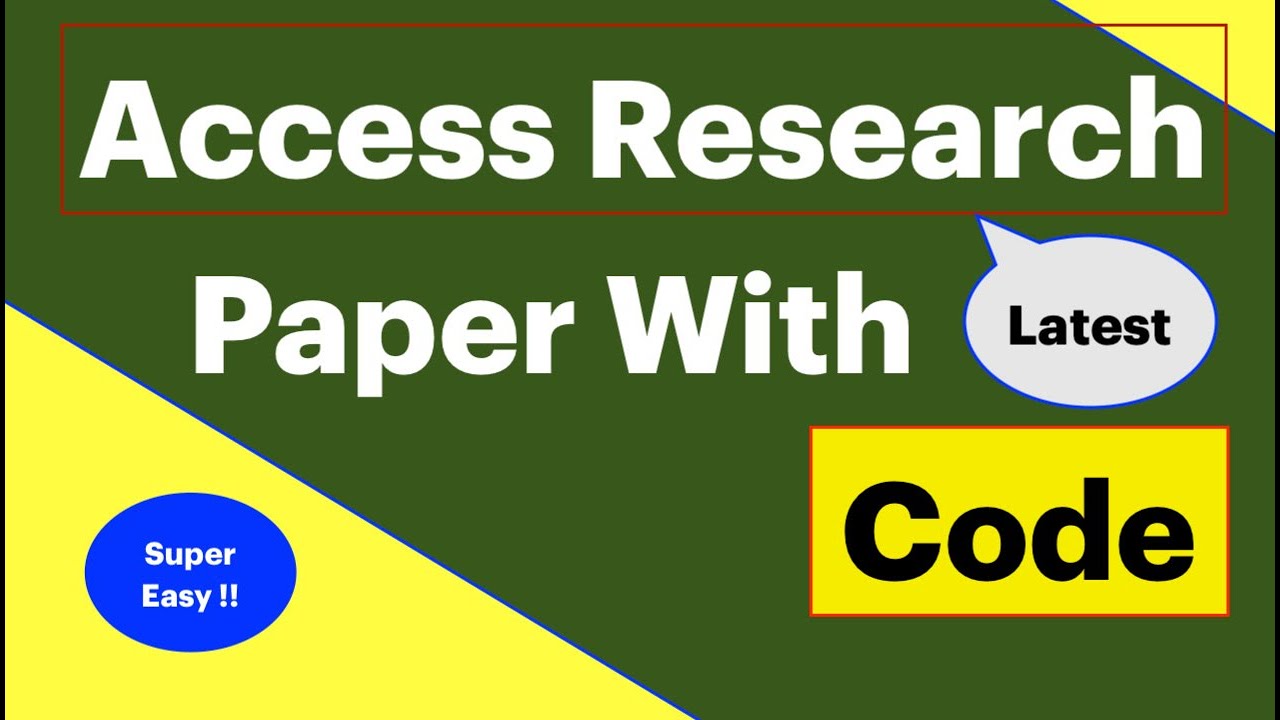 papers research code