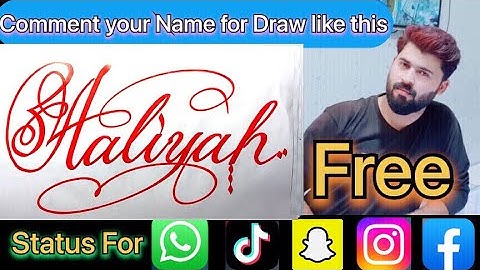 Aaliyah Name Signature Calligraphy Status | How to Cursive write with cut Marker #aaliyah @Aaliyah