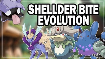 What If SHELLDER could EVOLVE another Pokémon besides SLOWPOKE?