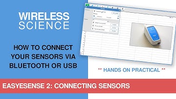 How to connect Data Harvest Bluetooth Science Devices & Sensors to EasySense 2 Software