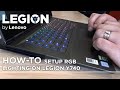 How-to setup RGB Lighting on Legion Y740