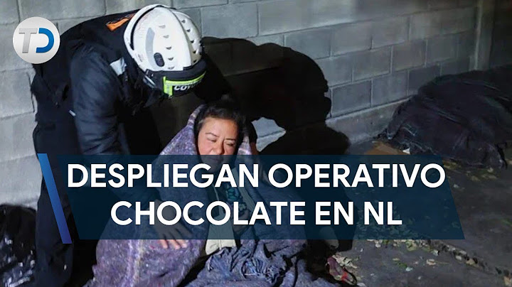 Entregan cobertores y chocolate caliente durante operativo por el frío en Monterrey