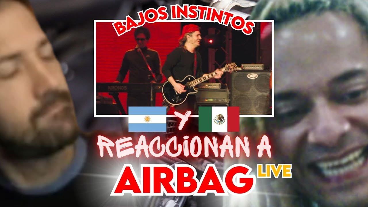 ¡OBSCURIDAD PURA! Reacción a “Bajos Instintos” de Airbag en vivo 😈🔥