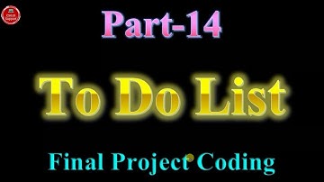 Part14 - ToDoList (CS619 Final Project) of virtualuniversity