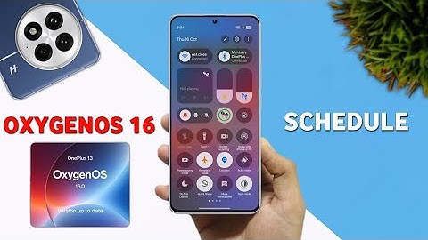 Oneplus OxygenOS 16 Update - Schedule Release🔥 Oneplus New Update Android 16