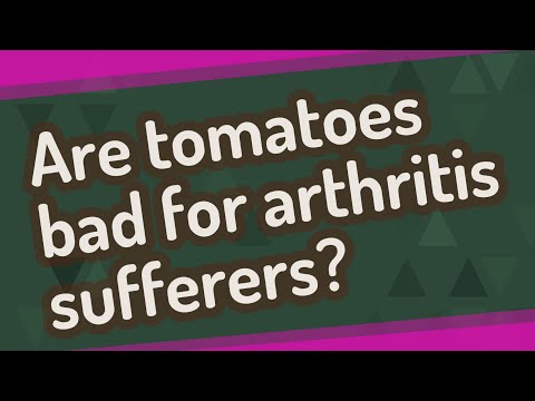 Video: Tomato Dan 8 Mitos Makanan Lain Mengenai Artritis