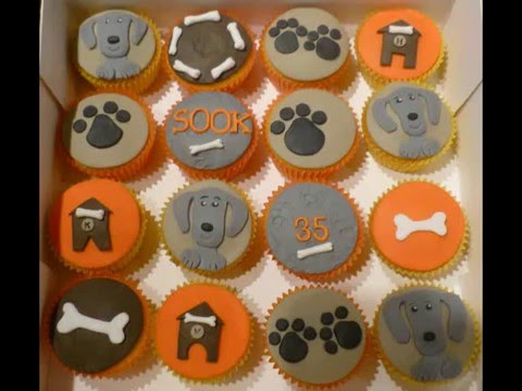 Arthur Conan Doyle bossen Krijt Animals Beauty Centrum - Cupcakes: thema 'Hond' - YouTube