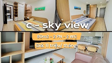 Cho thuê chung cư Thủ Dầu Một | 80m2 - 2 PN - 2 WC | Căn hộ Sky View