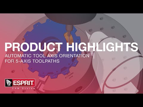 Automatic Tool Axis Orientation for 5-Axis Toolpaths
