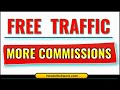 Commissions Using FREE TRAFFIC  list building using free traffic  lead generation using free traffic