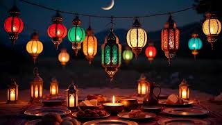 Ramadan Iftar & Suhoor Ambience 🌙 Lanterns, Table & Joyful Tunes | 3 Hours | Eid Celebration Music