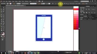 Creating Flat Mobile Phone Vector  in Illustrator screenshot 2