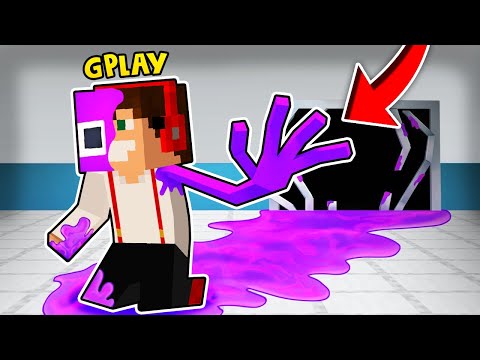 ZAMIENIAM SIĘ W FIOLETOWEGO MUTANTA PO KĄPIELI W ŚCIEKACH W MINECRAFT?! GPLAY & LAKI