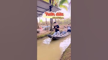 Cafe vườn dừa cù lao Tân Lộc #huunhankhoai