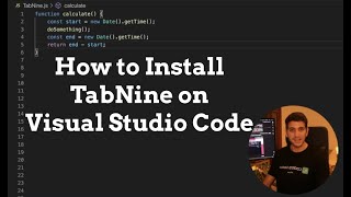 How to Install TabNine on Visual Studio Code