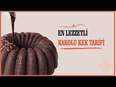 Kakaolu Kek Tarifi - Pamuk Gibi Kakaolu Kek | Kabarma Garantili  - Kolay Kek Tarifleri
