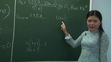 Chuỗi số dương - Tiêu chuẩn d