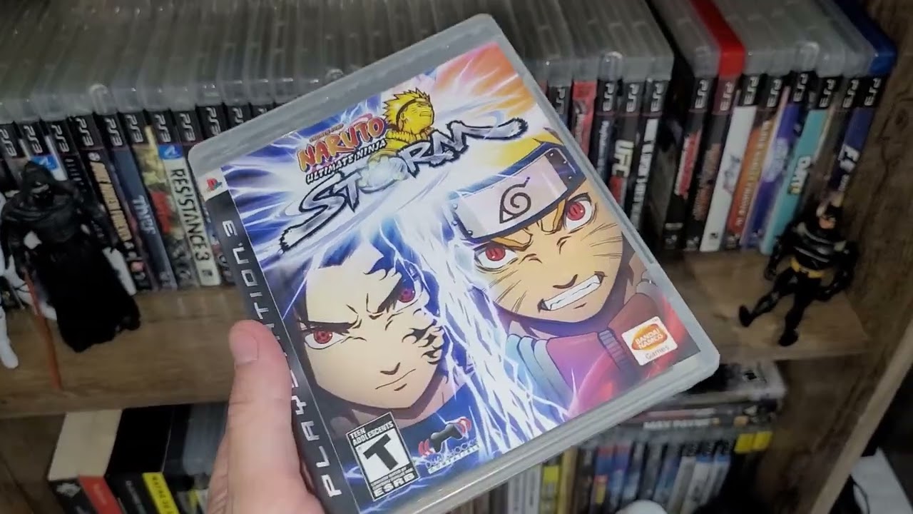 Coleção, VHS e novos jogos de PS1 e PS3