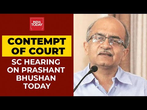 SC To Hear Arguments On Sentencing Prashant Bhushan In Contempt Of Court Case