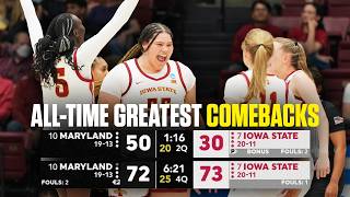 The biggest comeback wins in March Madness women's tournament history