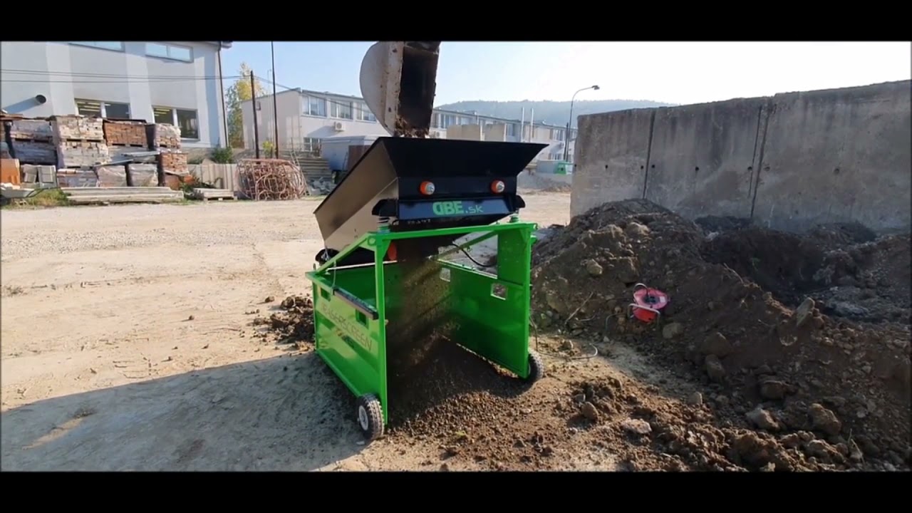 Crible vibrant E15 | Traitement de terre & pierres - VERCOM