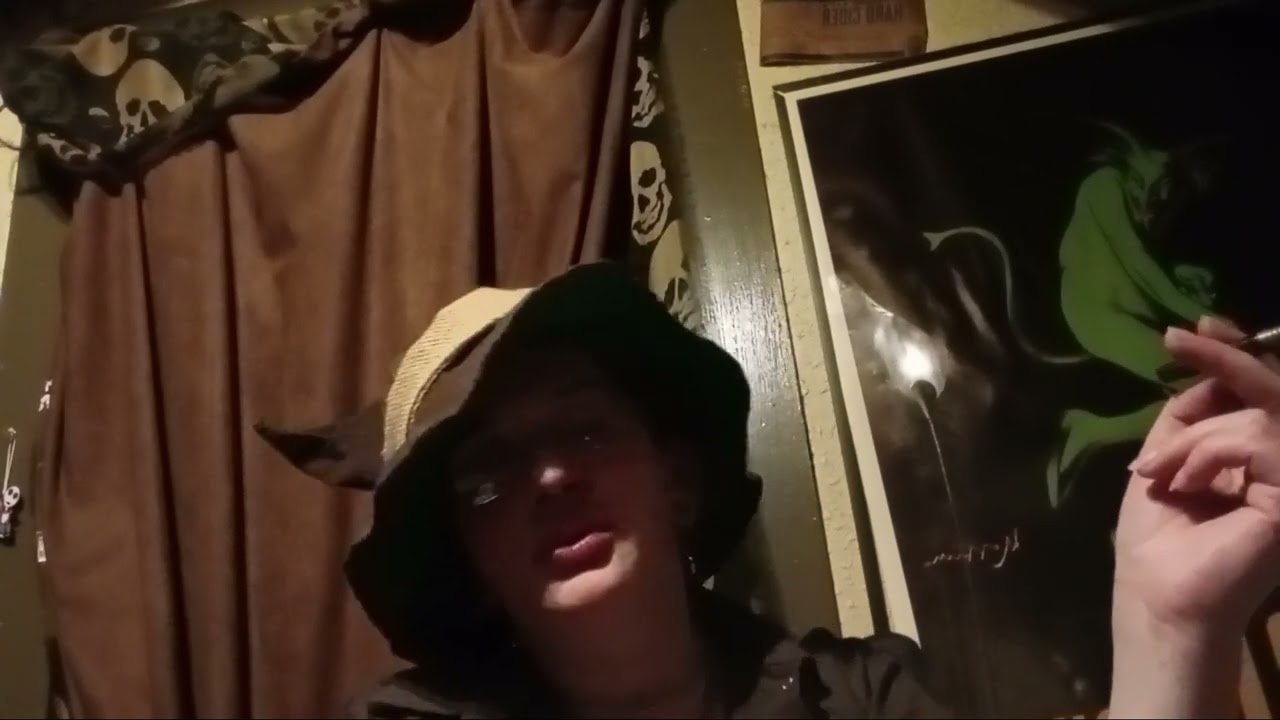 Witch on a Smoke Break : an accidental video while trying to do something entirely different