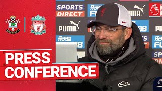 Jürgen Klopp’s pre-match press conference | Southampton