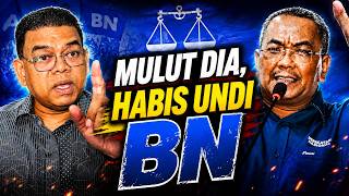 'MULUT DIA, HABIS UNDI BUKAN MELAYU BN' ! LOKMAN BALUN NUSI ?
