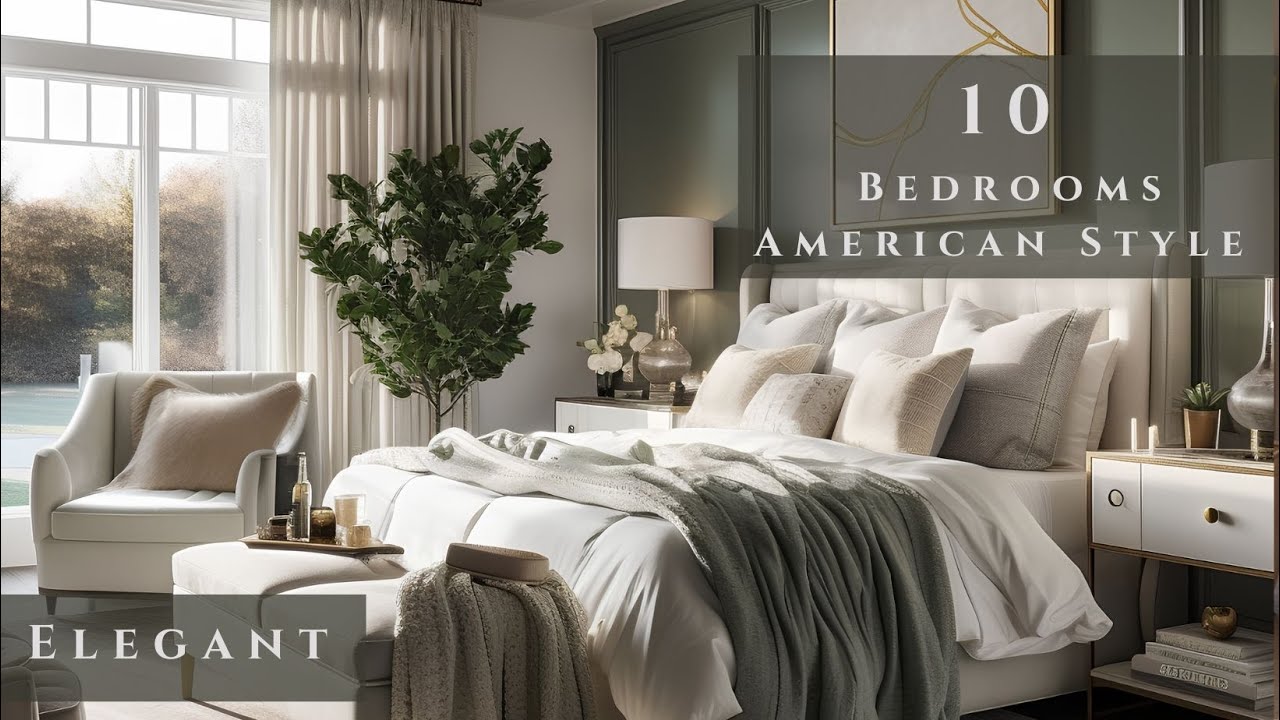 American style Bedroom interior design ideas | Modern Master bedroom ...