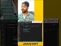 Array Sort In Javascript