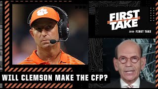 Will Clemson make the College Football Playoff? Paul Finebaum is optimistic 👀 | First Take
