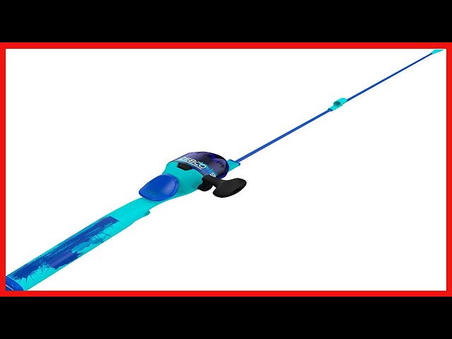Zebco Splash Kids Spincast Reel and Fishing Rod Combo, 29 Durable
