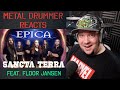 Metal Drummer Reacts | Epica - "Sancta Terra" Live Video feat. Floor Jansen