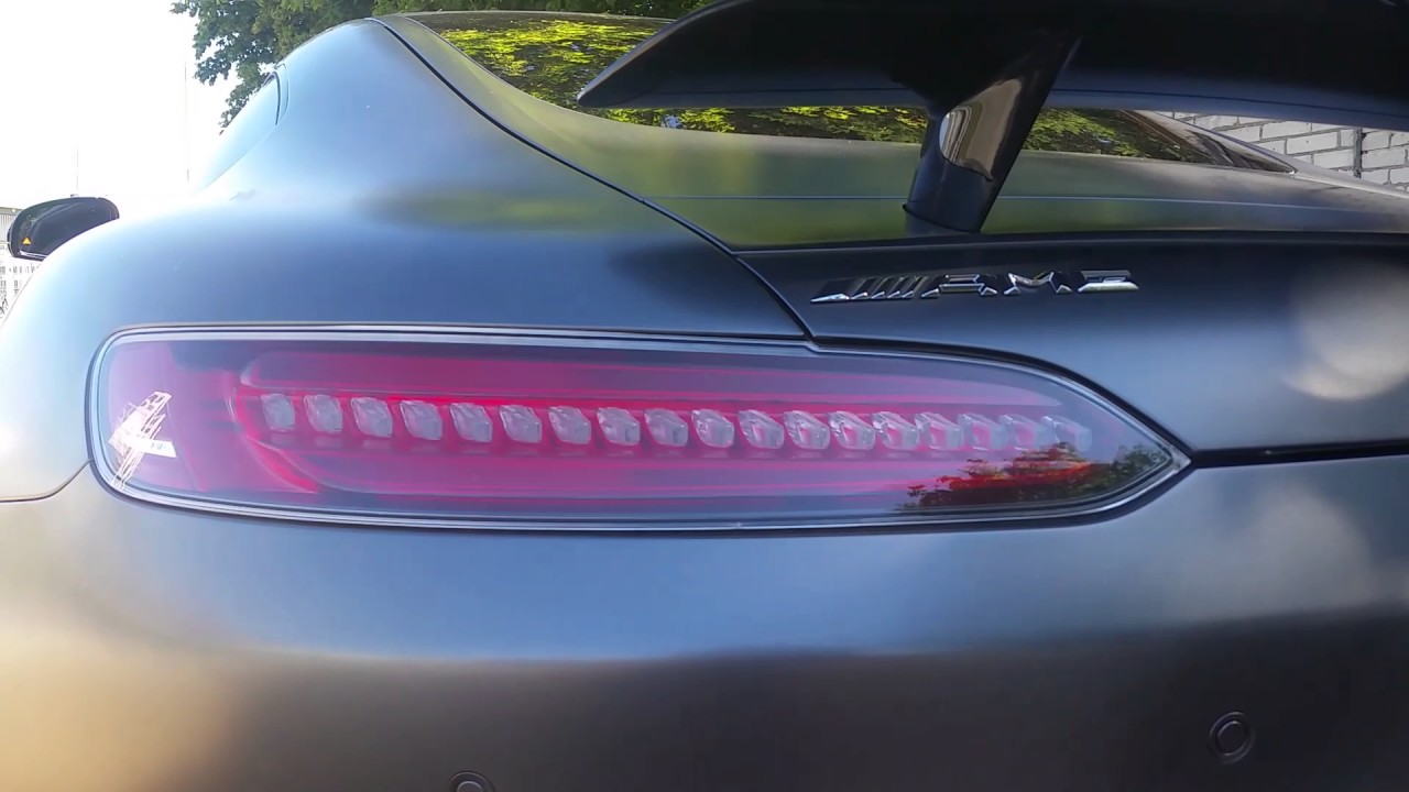 Dynamic Turn Signal Mercedes AMG GT W190 YouTube
