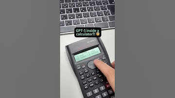 This calculator uses GPT-5 🤯 #calculator #examstress #college #studysmart #aicalculator #studyhacks