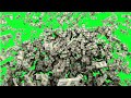 money green screen effect | money falling green screen background