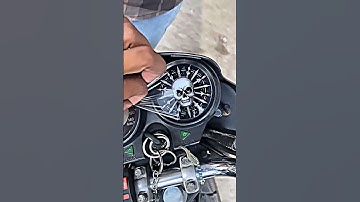Thumbnail of Splendor Full Modified |Splendor New Skull Sticker for Meter #automobile #autobizz #splendormodified