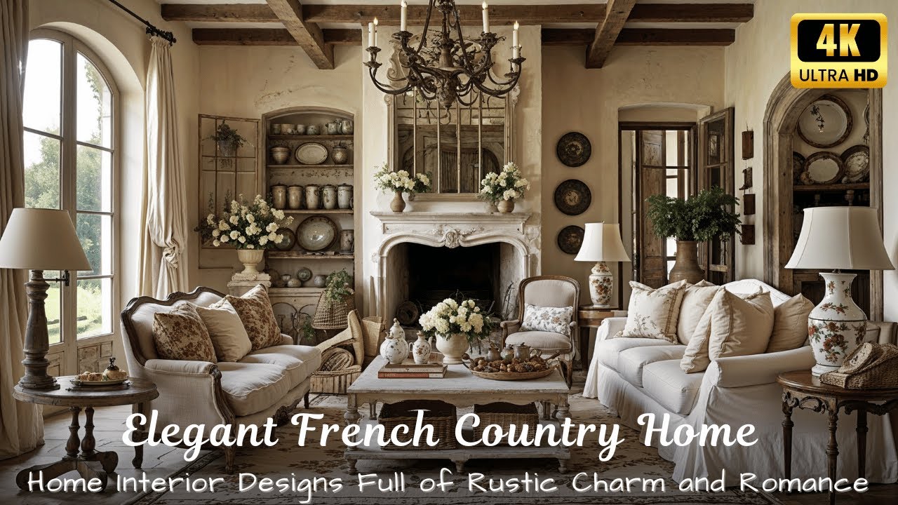 Elegant French Country Home Interior Designs Full of Rustic Charm and ...