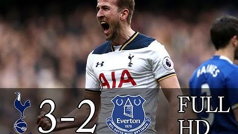 Tottenham Hotspur vs Everton 3-2 - All Goals Highlights - Premier League 05/03/2017 HD