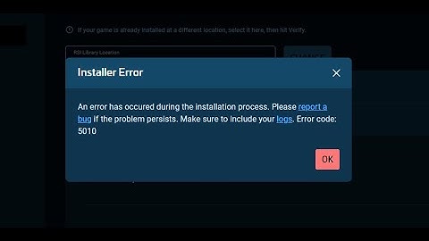 Star Citizen 5010 Install Error Fix (June 2024)