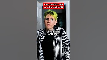 when the EMO rolls up at the Studio... #emo #emomusic #poppunk #rockmusic #punkrock #goth #swifties