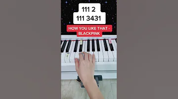 How To Play How You Like That BLACKPINK In 5s Easypianotutorial Pianobeginner Howyoulikethat 